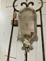 Antieke bruidsspiegel, Ophalen of Verzenden, Rechthoekig, Minder dan 50 cm