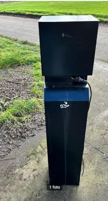 zeepdispenser, Ophalen, Gebruikt, Zwart, Overige typen