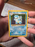 Blastoise 2/102 Holo Base Set Unlimited 1999 Wotc, Ophalen of Verzenden, Zo goed als nieuw, Losse kaart, Foil