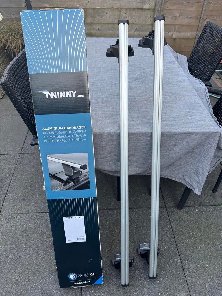 Twinny Load TL A57 Aluminium Dakdragers Ford Focus/Renault C, Auto diversen, Dakdragers, Zo goed als nieuw, Ophalen