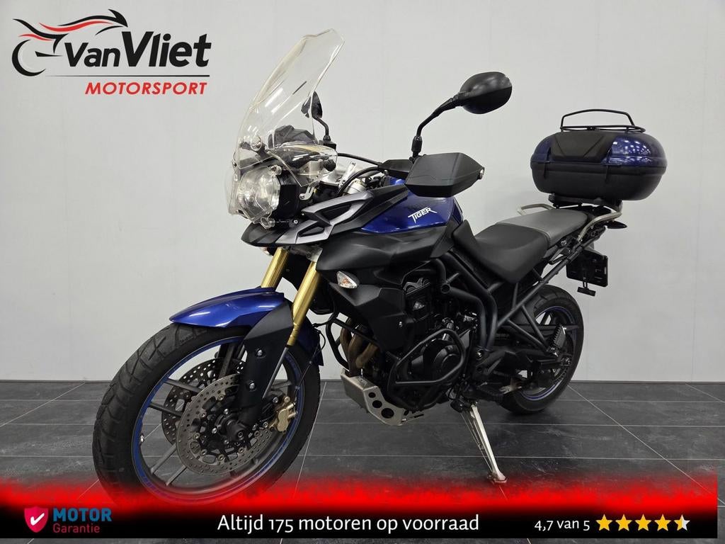 Erg Mooie Triumph Tiger 800 18869km.! Blauw, Bedrijf, Onbekend, TRIUMPH, Onbekend