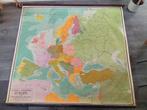 Oude xl schoolplaat wandkaart europa, Ophalen, Aardrijkskunde