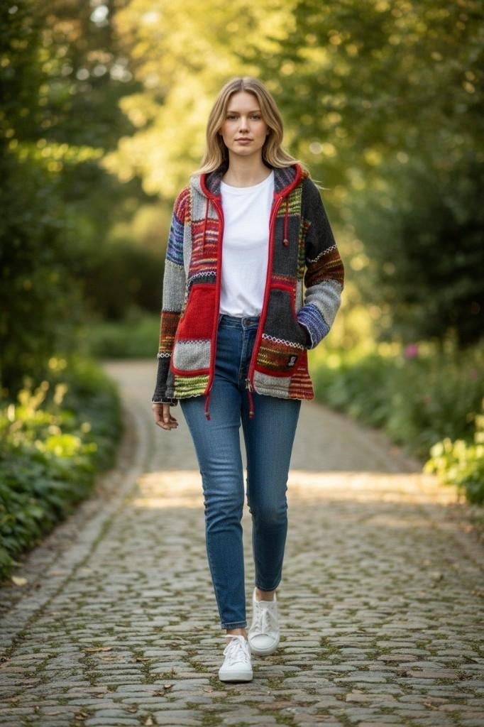 New! Wollen vest, maat XXL, Geslacht onbekend, Kortharig, 0 tot 2 jaar