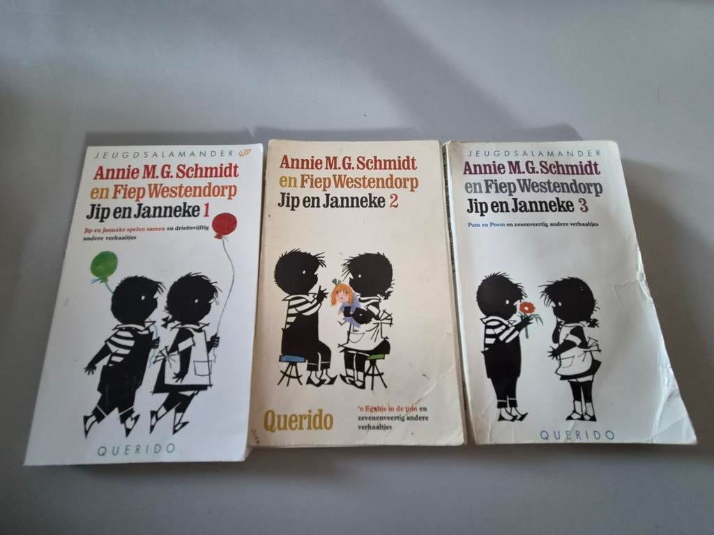 Jip en Janneke boekjes deel 1, 2 en 3, Boeken, Ophalen of Verzenden