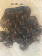 Mooi clip-in haarstuk / extensions – lang en vol (50 cm), Ophalen of Verzenden, Zo goed als nieuw, Pruik of Haarverlenging