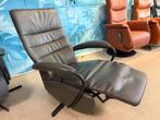 De Toekomst relaxfauteuil relax stoel gratis bezorging, Ophalen of Verzenden, Zo goed als nieuw, Leer, Ruim 100 kort gebruikte A merk fauteuils