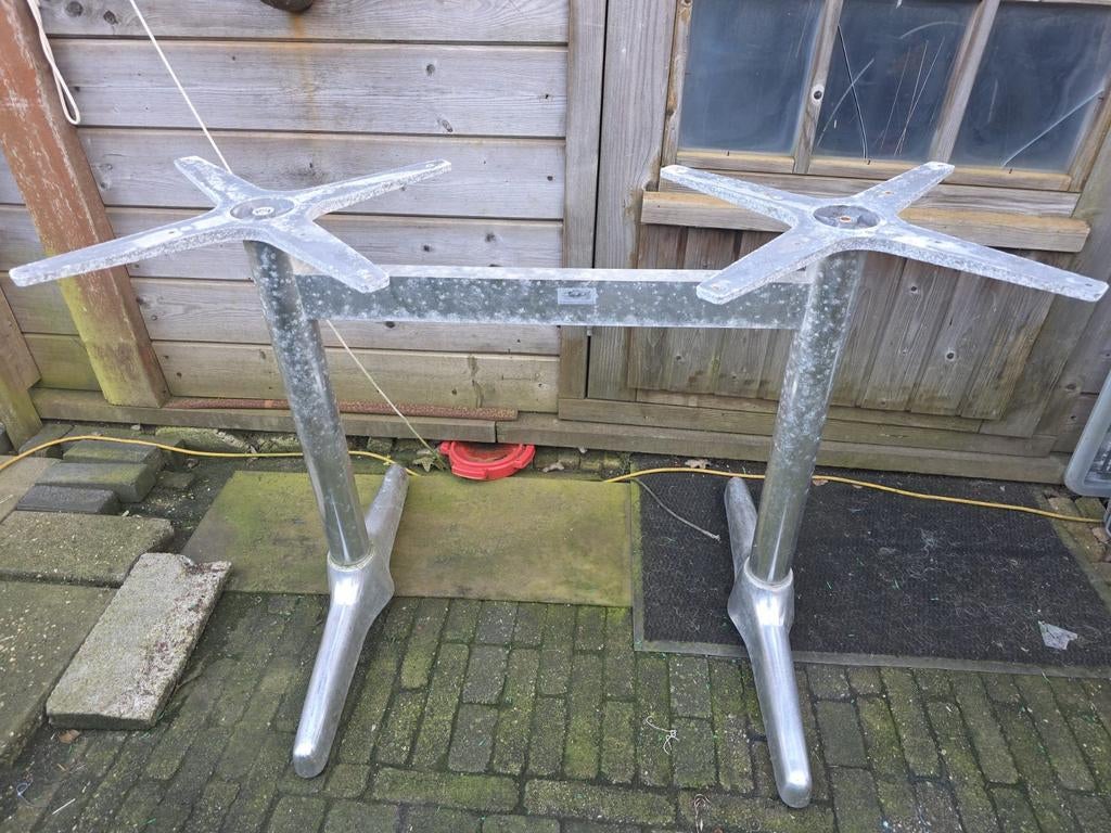 Aluminium tafelonderstellen, Ophalen, Tafelpoot, Gebruikt, 50 tot 100 cm
