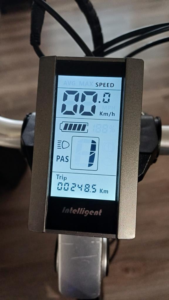 Elektrische Fiets N7  VOGUE Primium 28" D52. 7 vers, Minder dan 10 versnellingen, Velgrem, Zo goed als nieuw, 50 tot 53 cm