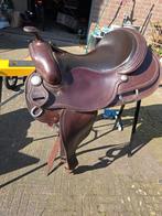Ranchman 4XFQ Westernzadel – Ideaal voor brede paarden!, Dieren en Toebehoren, Paarden en Pony's | Zadels, Ophalen of Verzenden