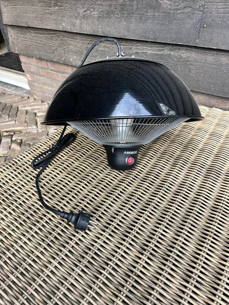 Arebos Warmtelamp met Afstandsbediening - Zo Goed als Nieuw, Tuin en Terras, Plafond, Zo goed als nieuw, Waterbestendig, Ophalen