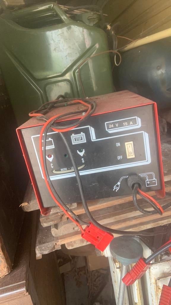 Oplader 24v      15A, Ophalen