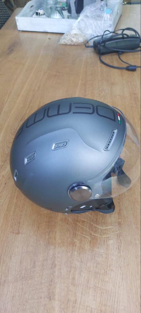 Stijlvolle Demmfas scooterhelm - Maat L, Ophalen, Zo goed als nieuw, Large