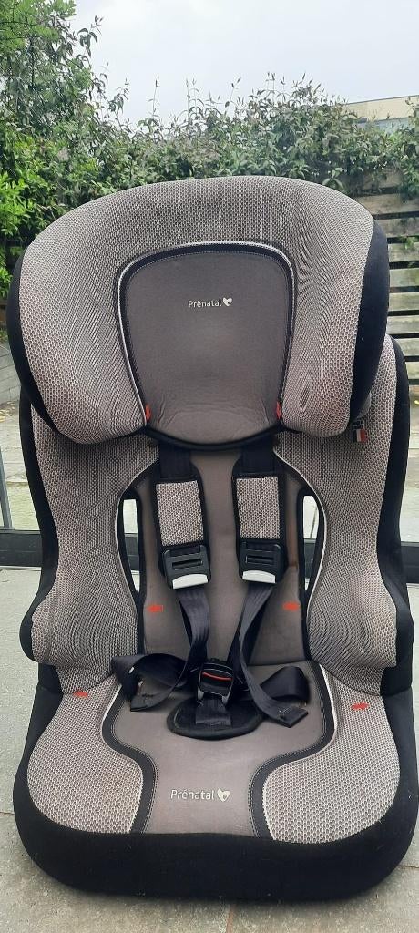 Prenatal autostoel (verstelbaar voor kind van 1 tot 12 jaar), Autogordel, Zo goed als nieuw, 9 t/m 36 kg, Verstelbare rugleuning