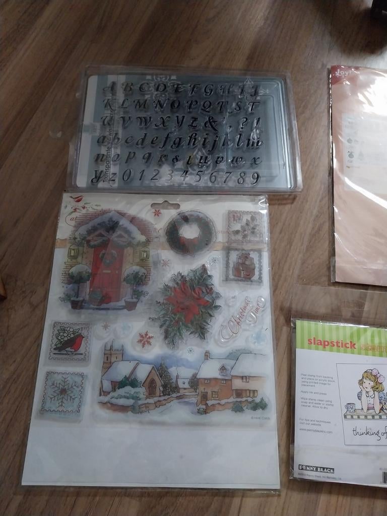 Vier verschillende stempels, Ophalen of Verzenden