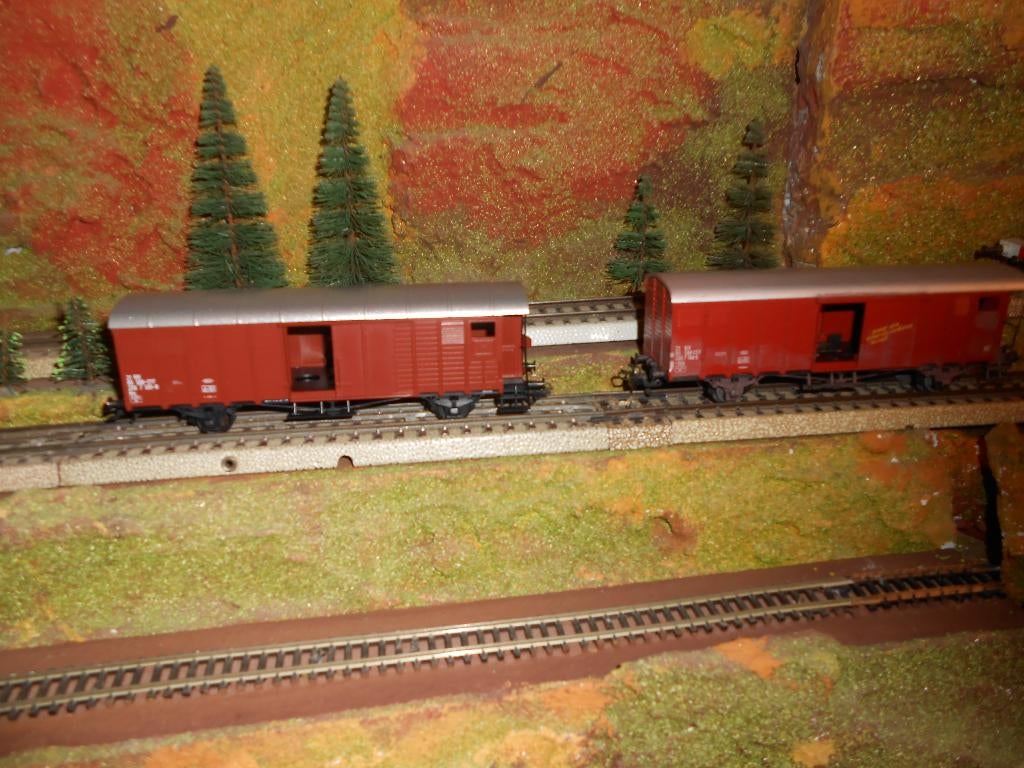 Märklin 4698, 2x Zwitserse goederenwagons SBB CFF FFS, Hobby en Vrije tijd, Modeltreinen | H0, Nieuw, Treinset, Wisselstroom, Märklin
