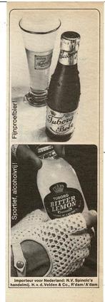 TUBORG  BIER Fijnproefbier -TUBORG BITTER LEMON Alcoholvrij, Verzenden, Zo goed als nieuw, Overige typen