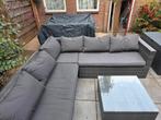 Loungeset van Garden Impressions met tafel, Ophalen, Wicker, Bank