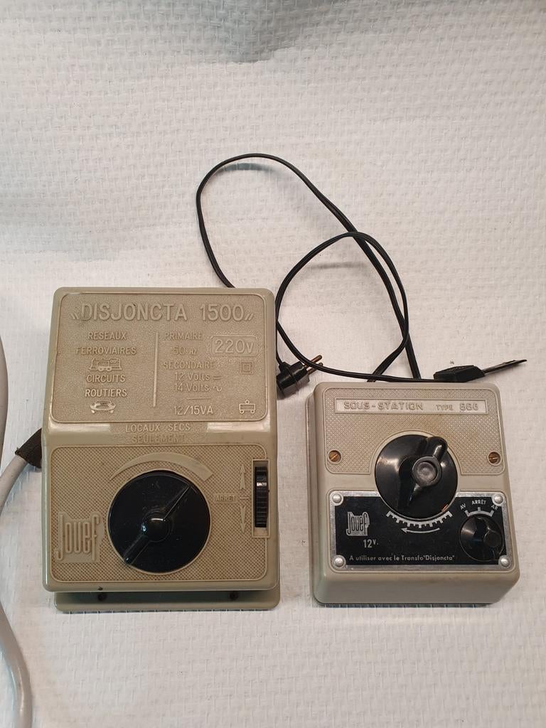 Jouef Transformator Set: 2 Circuits & Wisselvoeding, Ophalen of Verzenden, Gebruikt, Overige typen, Overige merken