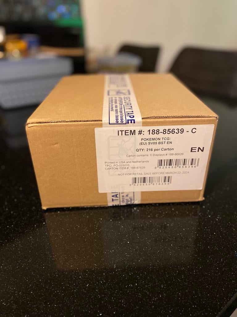 Temporal Forces Booster Box Case, Hobby en Vrije tijd, Verzamelkaartspellen | Pokémon, Ophalen of Verzenden, Nieuw, Boosterbox