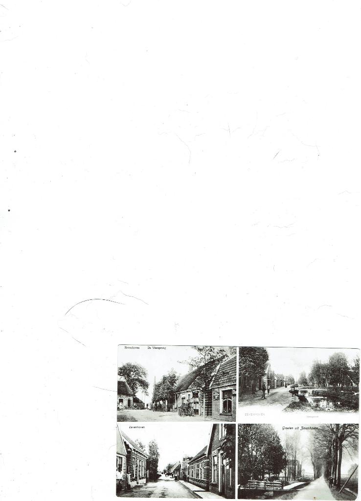 Zevenhoven, Verzenden, 1940 tot 1960, Ongelopen, Zuid-Holland