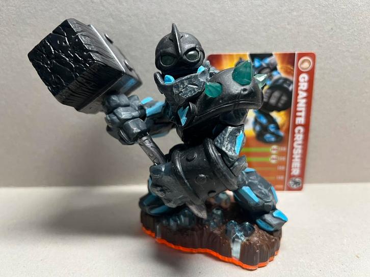 Skylanders Giants Granite Crusher mét kaart, Spelcomputers en Games, Games | Nintendo Wii U, Niet werkend, Role Playing Game (Rpg)