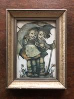 Vintage Hummel-stijl ingelijste print - Jongen en Meisje, Ophalen of Verzenden