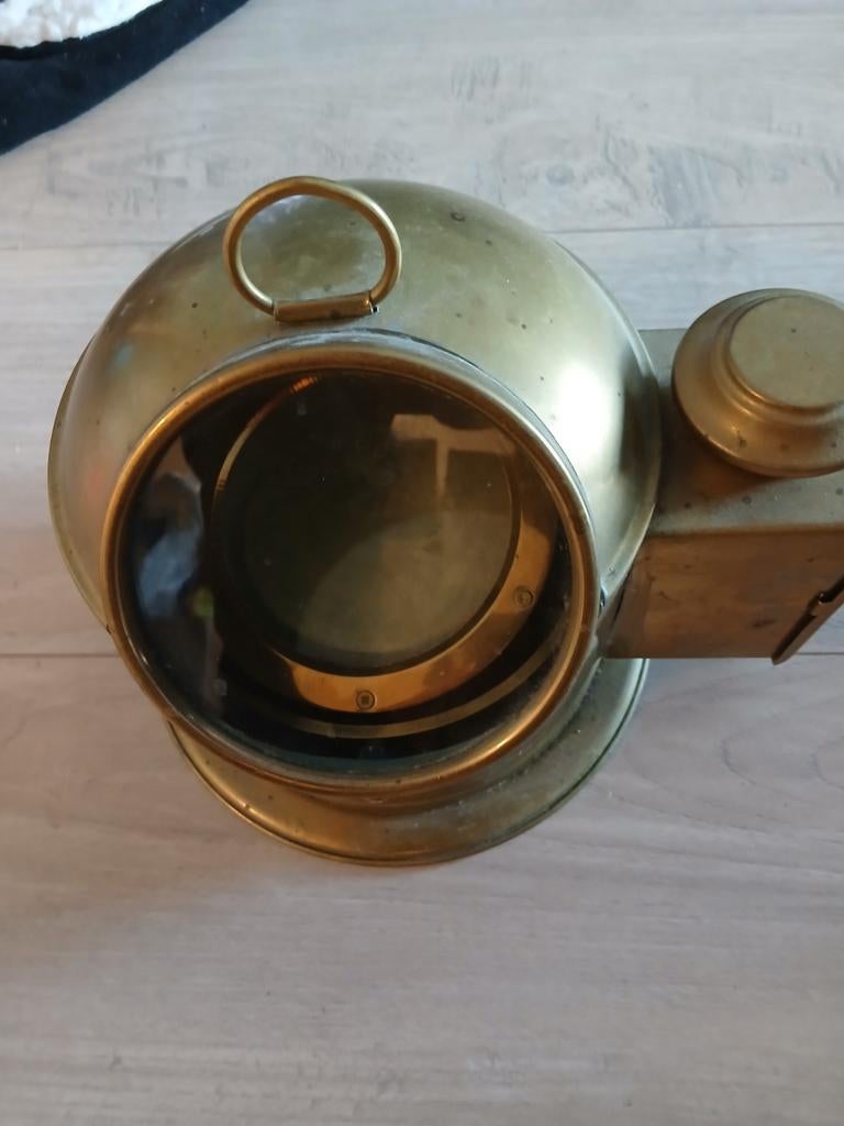 Antiek Kompas in Messing Behuizing - Opknapper, Ophalen