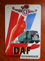 Daf 20x30 cm Metalen Reclamebord, Ophalen of Verzenden, Nieuw, Reclamebord