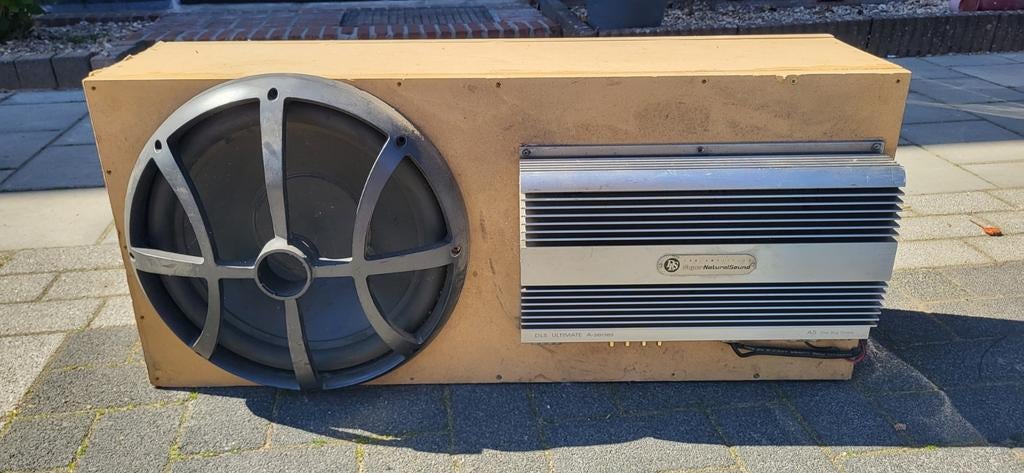DLS Ultimate A-series A5 Subwoofer met Versterker, Ophalen of Verzenden