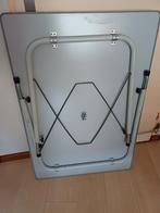 Grijze campingtafel 100x67 cm, Caravans en Kamperen, Ophalen of Verzenden, Campingtafel