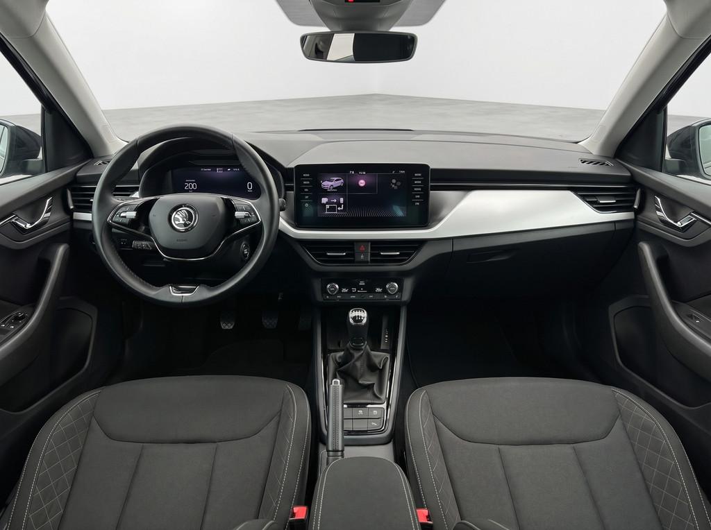 Skoda Kamiq 1.0 TSI Business Edition|VA DASH|KEYLESS|LAGE KM, 21 km/l, Stof, Gebruikt, Zwart