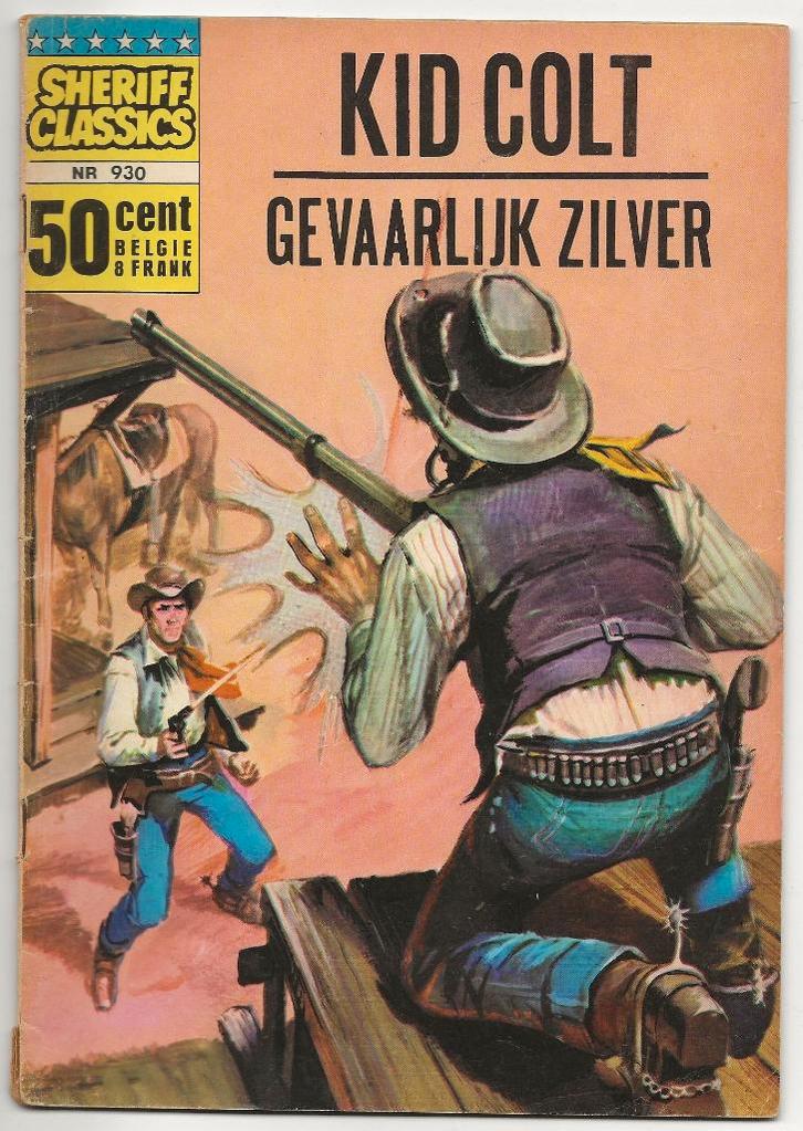 Sheriff Classics nr. 930, 1e druk uit 1965, Boeken, Strips | Comics, Gelezen, Meerdere comics, Amerika, Ophalen
