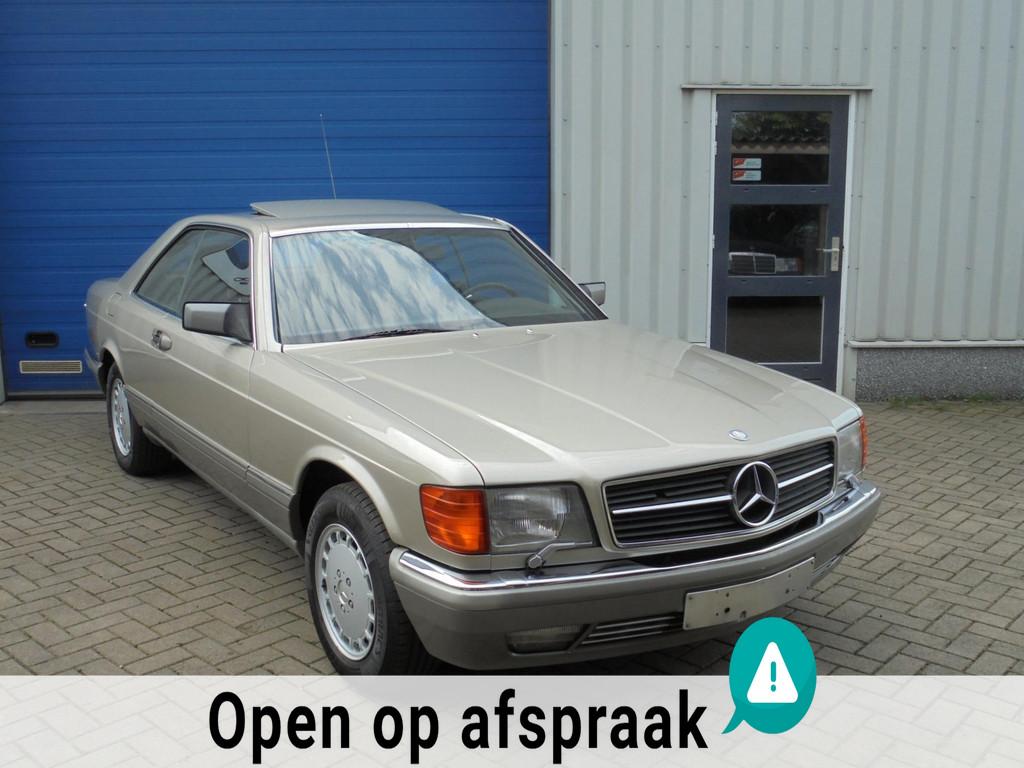 Mercedes-Benz S-klasse 420 SEC W126 coupe, Auto's, Oldtimers, Automaat, 4 stoelen, Mercedes-Benz, Velours