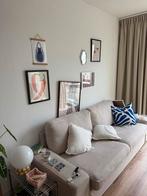 3-zitsbank in neutrale kleur IKEA KIVIK, 250 tot 300 cm, Gebruikt, Driepersoons, 75 tot 100 cm