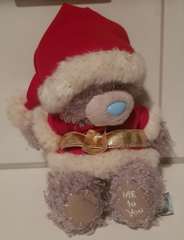 KERST KNUFFEL BEERTJE, Verzamelen, Ophalen of Verzenden, Zo goed als nieuw, Stoffen beer, Me To You