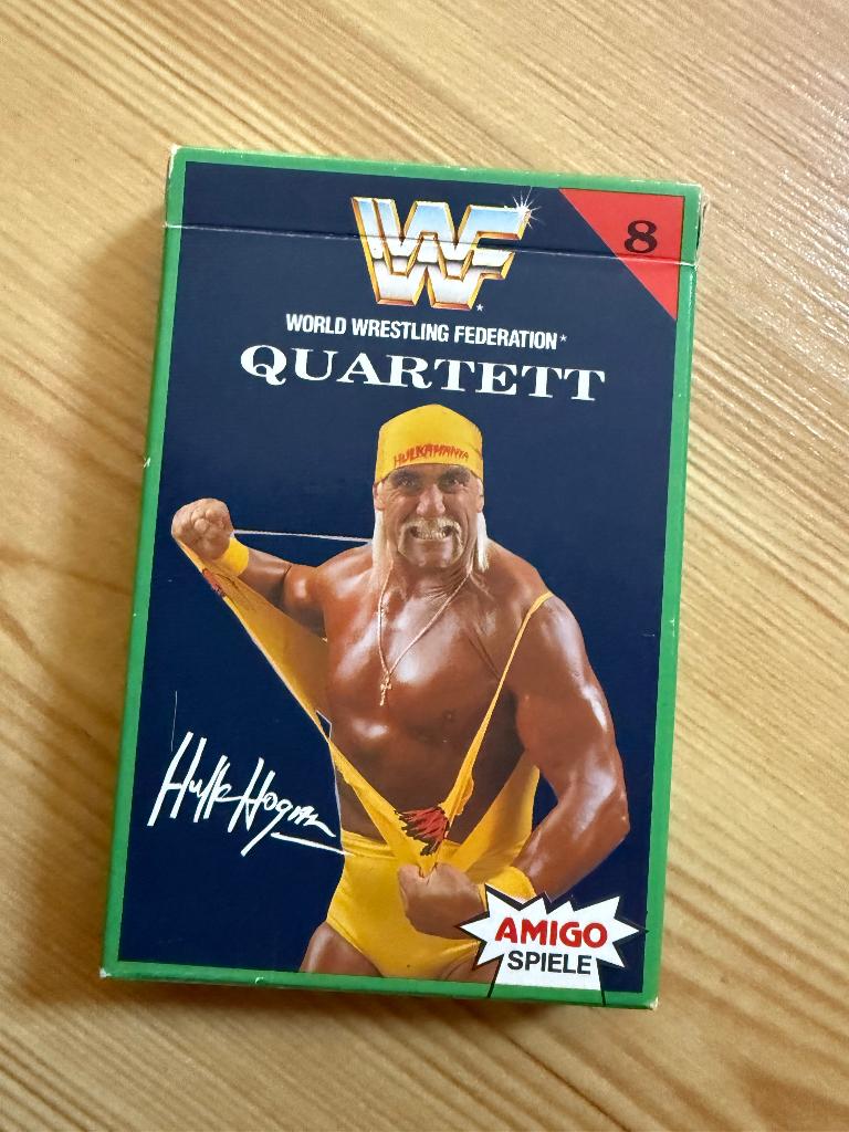 WWF kwartet - nr. 8 World Wrestling Federation -Amigo, Ophalen of Verzenden, Gebruikt, Kwartet(ten)