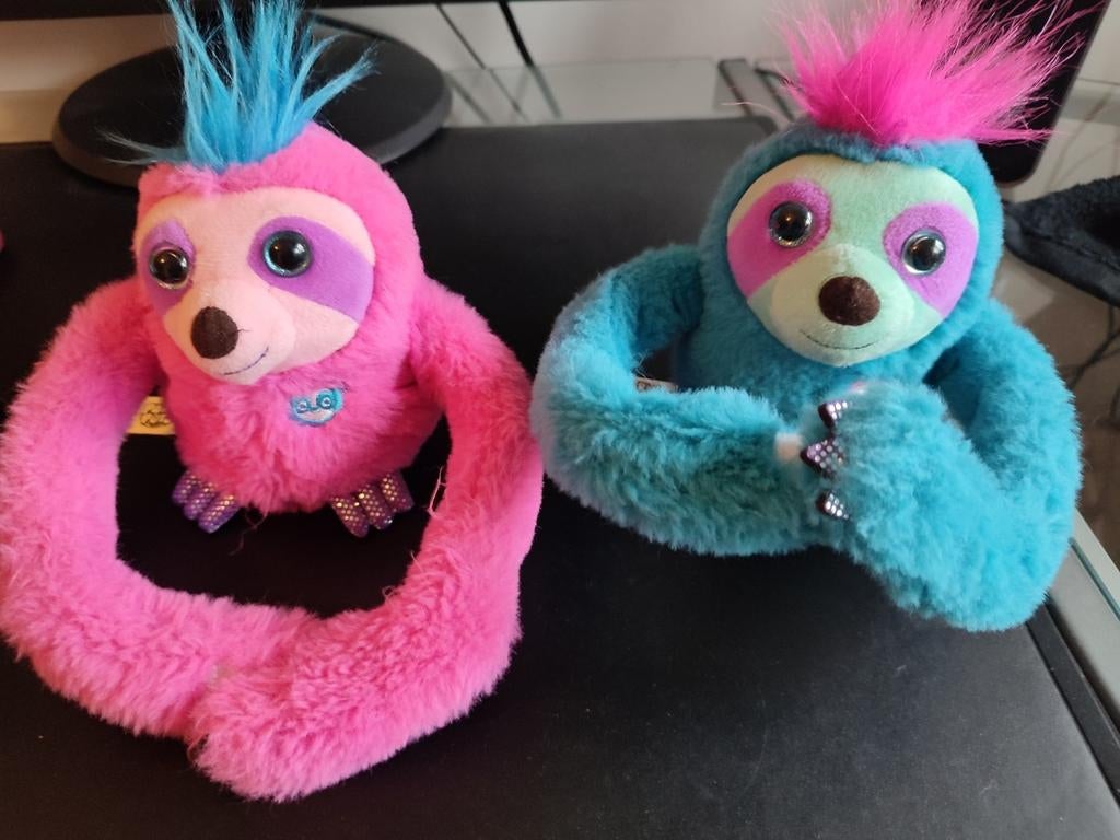 Party Pets Rollende & Muziekmakende Luiaards - Grappig Duo, Overige merken, Overige karakters, Overige typen, Ophalen of Verzenden