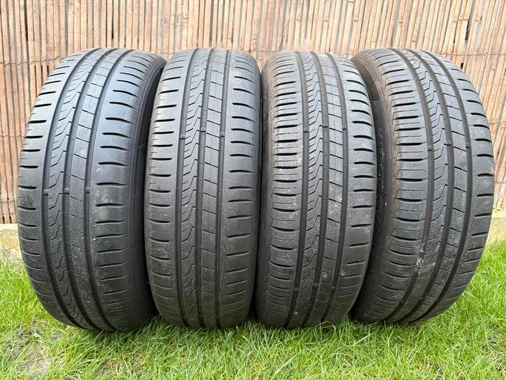 4 Zomerbanden 4x100 Hankook Kinergy Eco2 van Honda Jazz, Auto-onderdelen, Banden en Velgen, Banden en Velgen, Zomerbanden, 14 inch