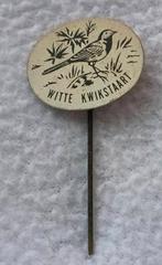 Speldje Witte Kwikstaart, Ophalen of Verzenden, Zo goed als nieuw, Dier of Natuur, Speldje of Pin