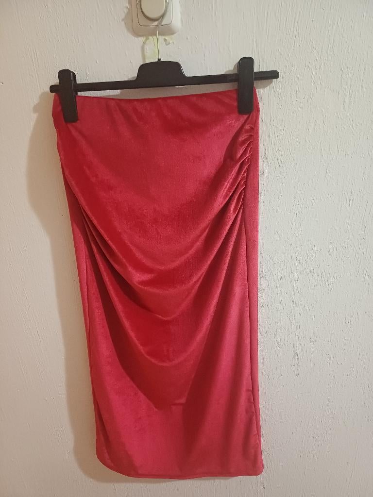 Rok, Kleding | Dames, Rokken, Maat 42/44 (L), Nieuw, Ophalen of Verzenden, Rood
