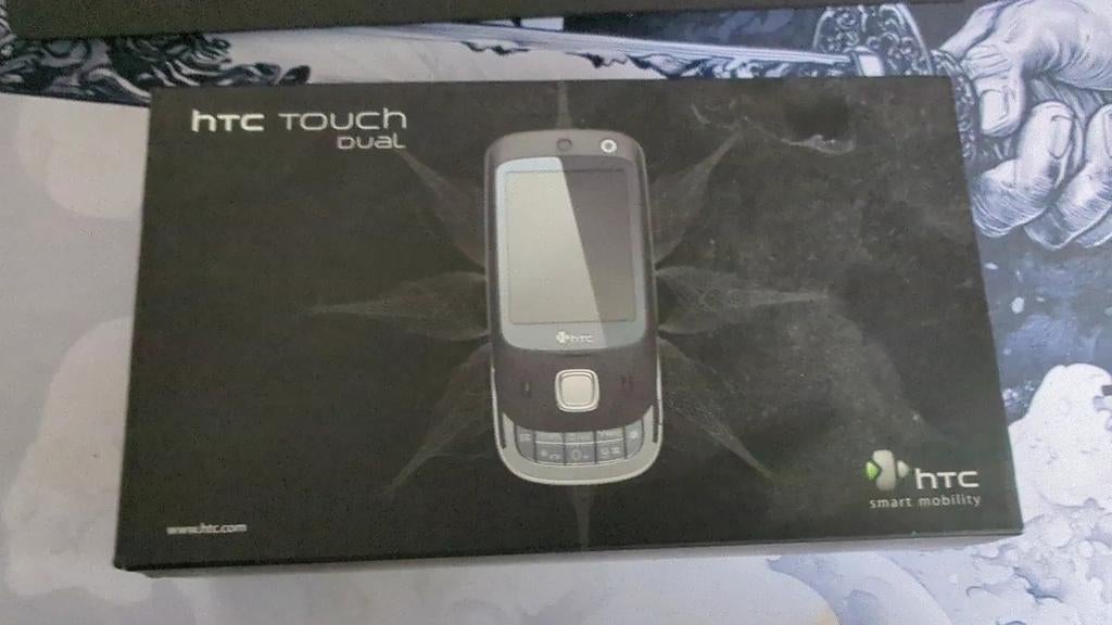 HTC Touch Dual - Zonder oplader, HTC, Gebruikt, Zwart, Fysiek toetsenbord