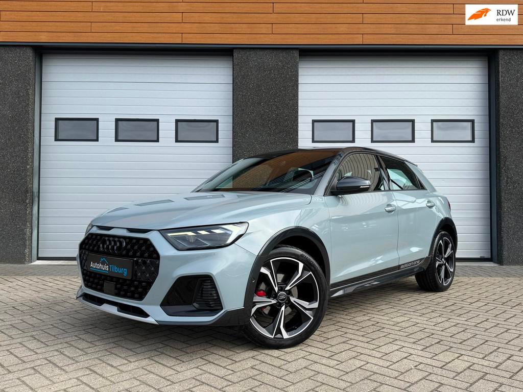 Audi A1 citycarver 30 TFSI Edition 3X S-Line Navi Keyles Cam, Auto's, Audi, 116 pk, Bedrijf, Lichtsensor, Zilver of Grijs
