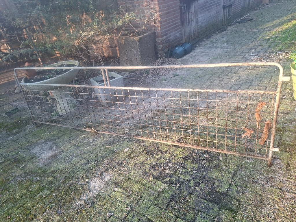 langere schapenhekken, Tuin en Terras, Tuinhekken en Hekwerk, Ophalen, Gebruikt, IJzer, Gaashekwerk