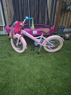 Roze meisjesfiets 16 inch, eventueel met zijwieltjes, Ophalen of Verzenden