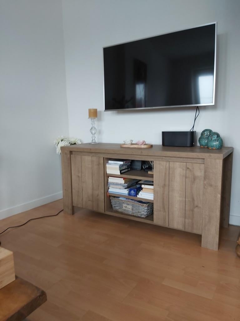 Modern televiesiemeubel tv kast met voldoende opbergruimte, Ophalen, 50 tot 75 cm, Minder dan 100 cm