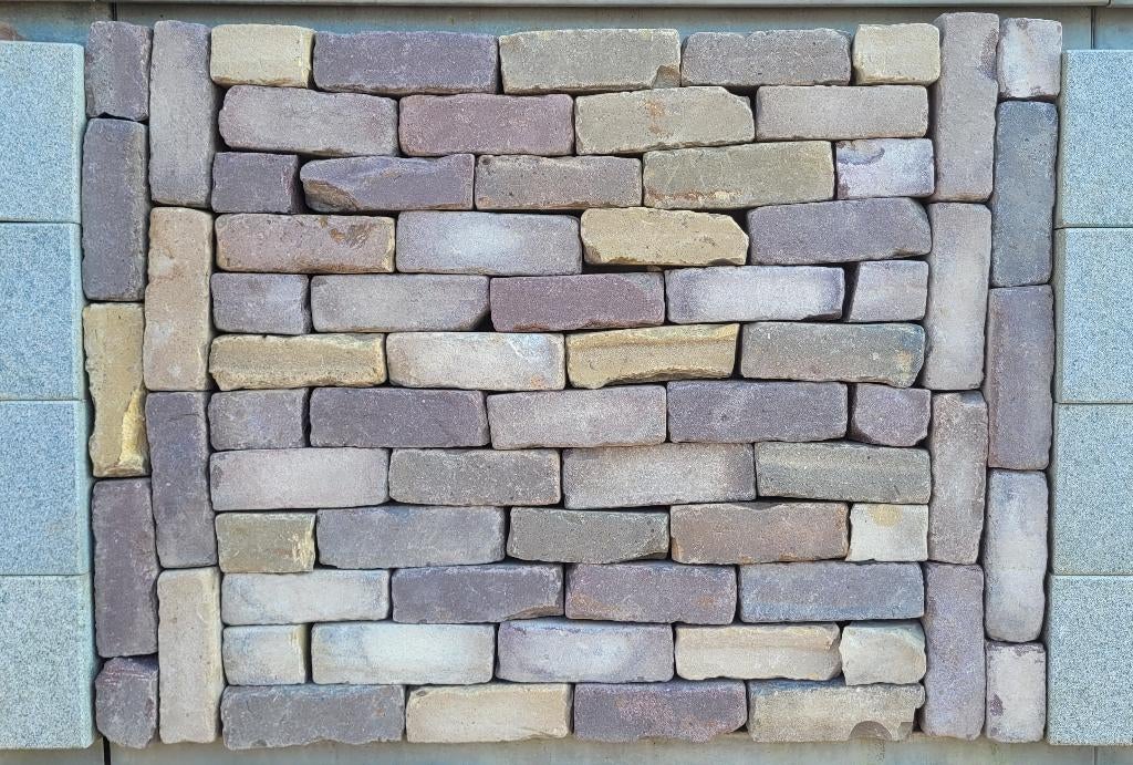 Oudgebakken dikformaat Rotterdam, Tuin en Terras, Tegels en Klinkers, Gebruikt, Klinkers, Keramiek, 10 m² of meer, Ophalen of Verzenden