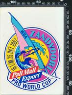 Sticker: Pall Mall Export - Pro World Cup 1987 - Zandvoort, Ophalen of Verzenden, Zo goed als nieuw, Sport
