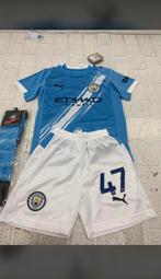 Nieuwe manchester city tenue, Sport en Fitness, Voetbal, Maat XS of kleiner, Verzenden, Nieuw, Shirt