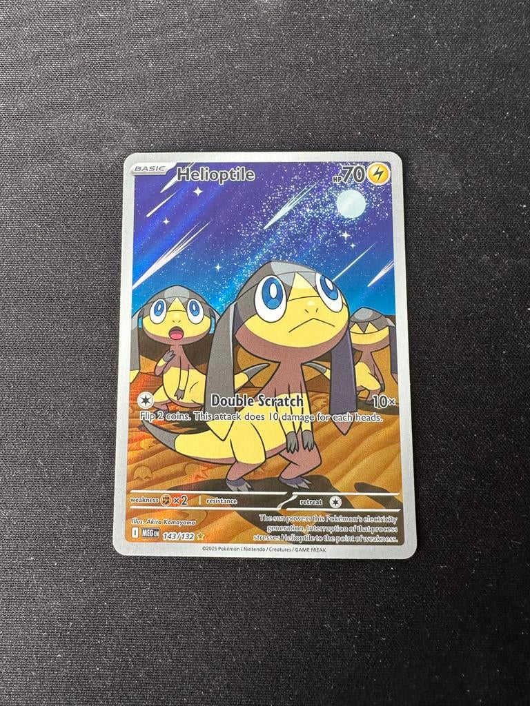 Helioptile 143/132 NM Pokémon kaart, Ophalen of Verzenden, Zo goed als nieuw, Losse kaart