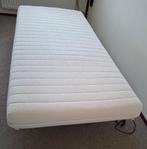 Seniorenbed Elektrischeverstelbaar/lattenbodem+matras 90x200, Ophalen, 90 cm, Seniorenbed, 200 cm
